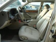 96 Jaguar XJ6 Interior, front drivers side view.