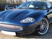 97MY XK8 with a 2005 conversion (GRP Front) with fog lights removed