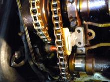 new tensioner in place