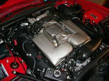 390 HP Supercharged 4.2 V 8 motor
