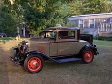 1930 Chevrolet.  Has been in my family since new.  I did a 4 year frame off on it.  Has 26k original miles on original engine.