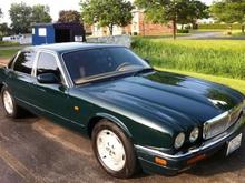 Just finished waxing my Jaguar. I don't know if you can see, but there is some oxidation starting on the car. I am getting the car painted this fall.