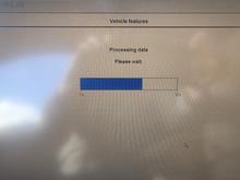 processing data just before error