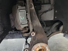 Front upper control arm ball joint 