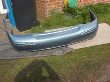 Refurbished rear bumper