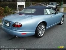 2006 Jaguar XK "Victory Edition" with 19" Atlas Chrome or Silver Wheels -  Note: the Taillights