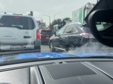 before pulling over