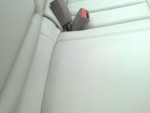 And under the flip down arm rest