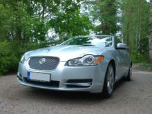 My Jaguar XF 2.7D -08 just after a detailing