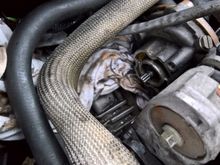 This would be on the driver side of a US car above the gear box
