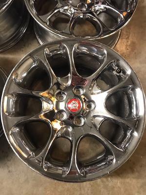 Wheels and Tires/Axles - 1999-2002 XKR Double Five Chrome Wheels - Used - 0  All Models - Maryville, TN 37803, United States