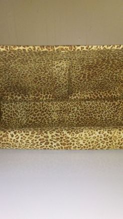 Had to take glove box out so i figured while its out might as well throw some jaguar print in there.