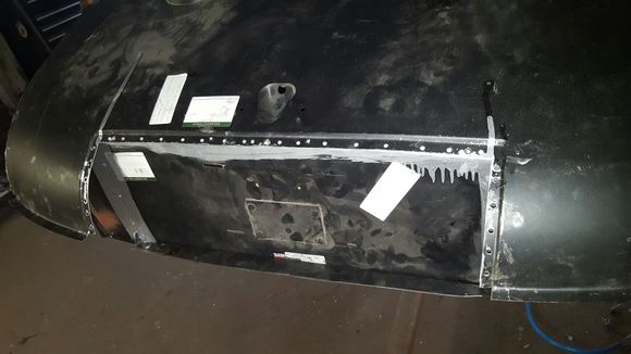 Getting ready to weld in