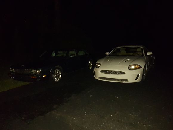The pair at the end of the day