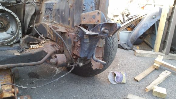 First signs of the horror to follow.....