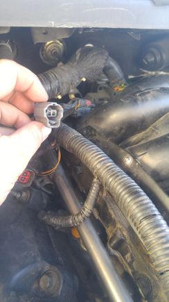 Broken EFT Sensor connector to Engine Control Module