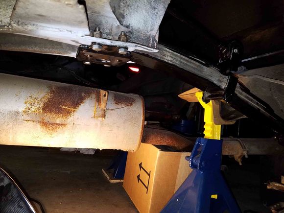 Leaf Spring re-installed