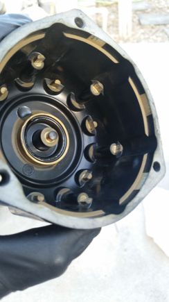 Cleaned up terminals, no signs of cracks or carbon tracks so its gonna go back on once I get plugs changed then new wires going on as well.