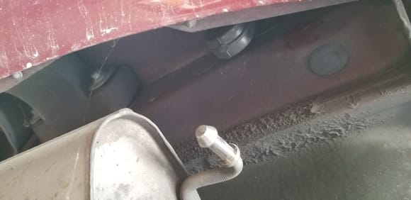 Remove the mufflers from their hangers. I found it makes it easier to remove the exhaust

