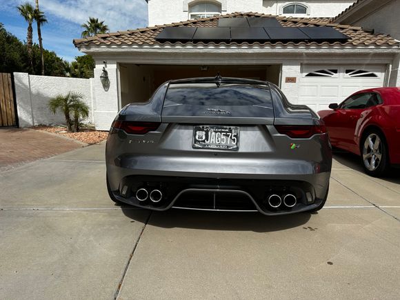 New Arizona vanity plate arrived 🙂