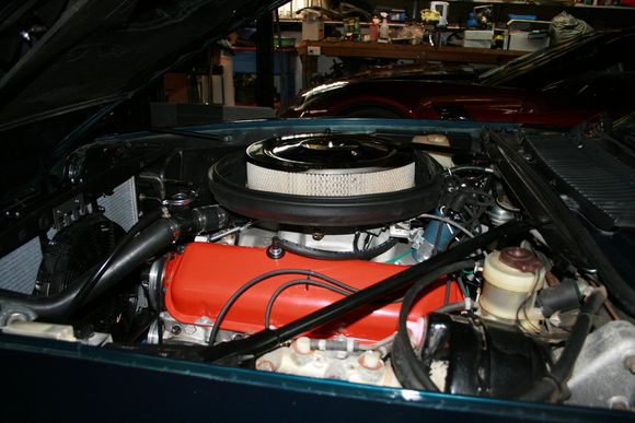 Cold air intake from the cowl