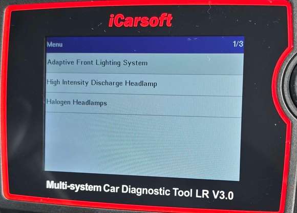 Adaptive Front Lighting System