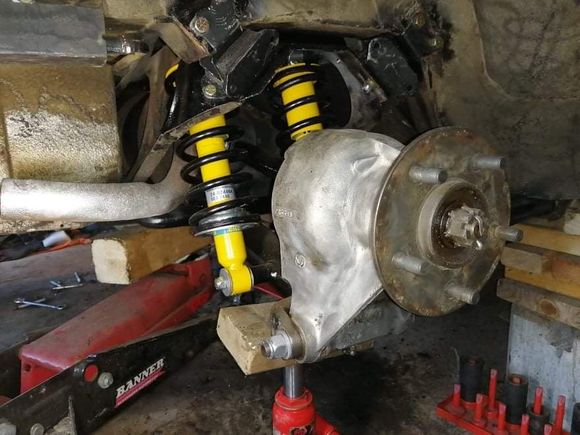 Rear suspension restoration