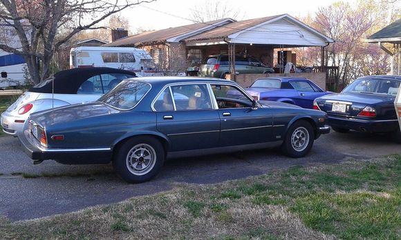 Blue Six - shares commute duties with the TR7