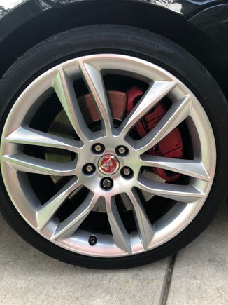 Front driver's wheel #1