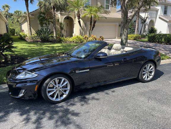 XKR washed and ready to go…