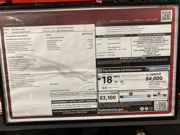You can see here the performance seats were a stand alone option @ $4000 USD, at least for the model year 2014 in N. America.