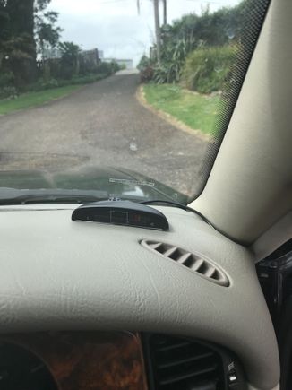 Dash display. I’ve disconnected the piezo as it’s on all the time and it would drive all on board nuts!