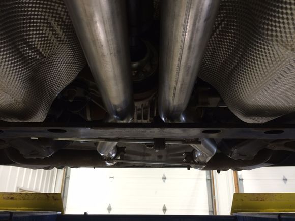 Good clearances front to back