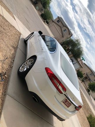 Notice I have single exhaust heads on each side