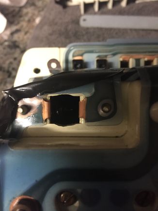 I had to open the top and bottom of tach and speedo holes with a hobby knife for the bulbs to fit