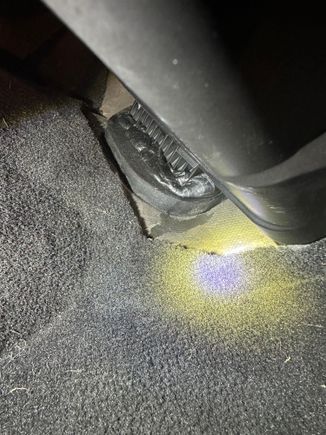 Tried butyl headlight sealant caulk and it didn't seem to help much