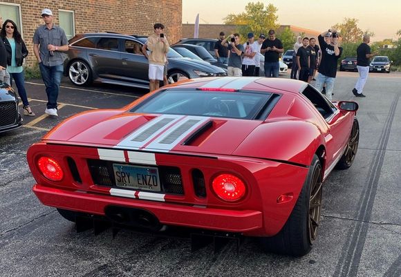 You have to love the plate on GT, especially in light of what was behind it.