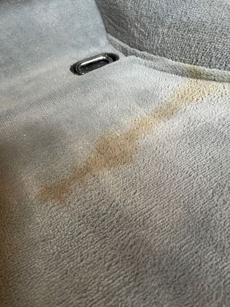 I've no idea what was spilled.