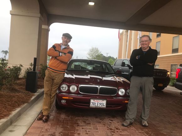 Dropping off Bill at the Savannah/Hilton Head airport Hampton Inn