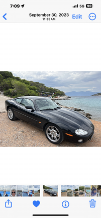 This is the 2001 xk8 that I need to bring back
to this condition