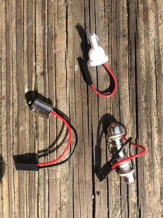 This sold me! Mulitiple adapters to suit the bulb you're replacing! Remember this is meant to replace dome lights.