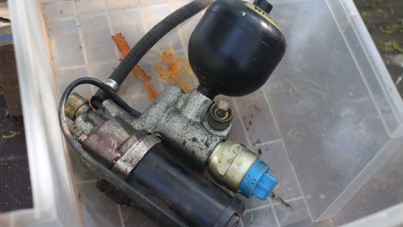 The ABS Brake Pump that burned out on my 1990 XJS V12 'The Ice Princess