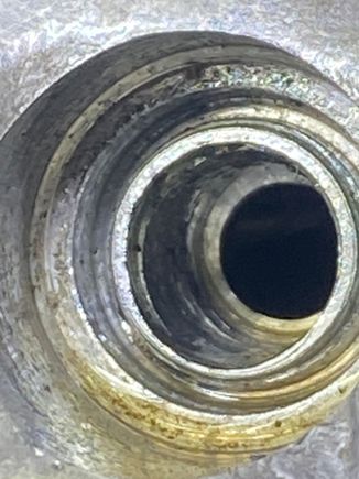 Time to stop for the day. Left hand drill set arrived and I got it drilled to 7/16 -(in three steps - I was really hoping for magic extraction :) - the next I have is 15/32 ( I don’t have calipers but visually that’s getting close). Pen’ oil soak overnight and see what advice I get :) 