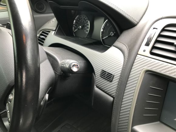 Modern look if you're not a wood dash guy/purist