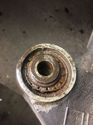 --while your at it, make sure your lower arm bearings in the hub are in good condition too..