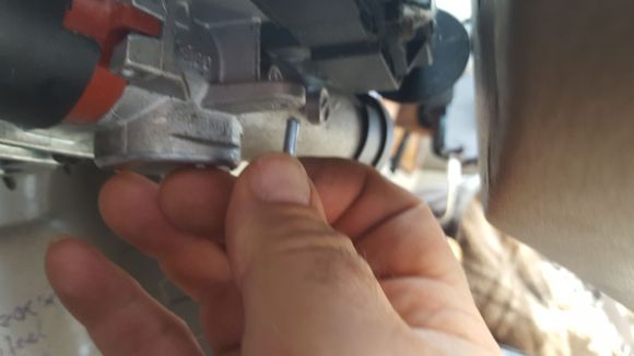 Here is where the threaded rod goes