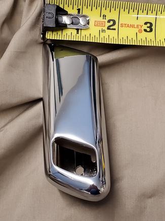 Replacement is only about 2" wide at the base