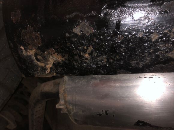 The Left Rear Quarter Panels look a little Shabby