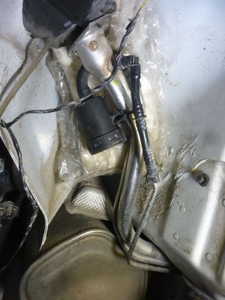 DMTL Filter in place and stainless steel pipes