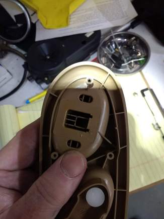 Knob not centered